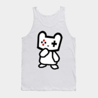 Nerdy-bear Tank Top